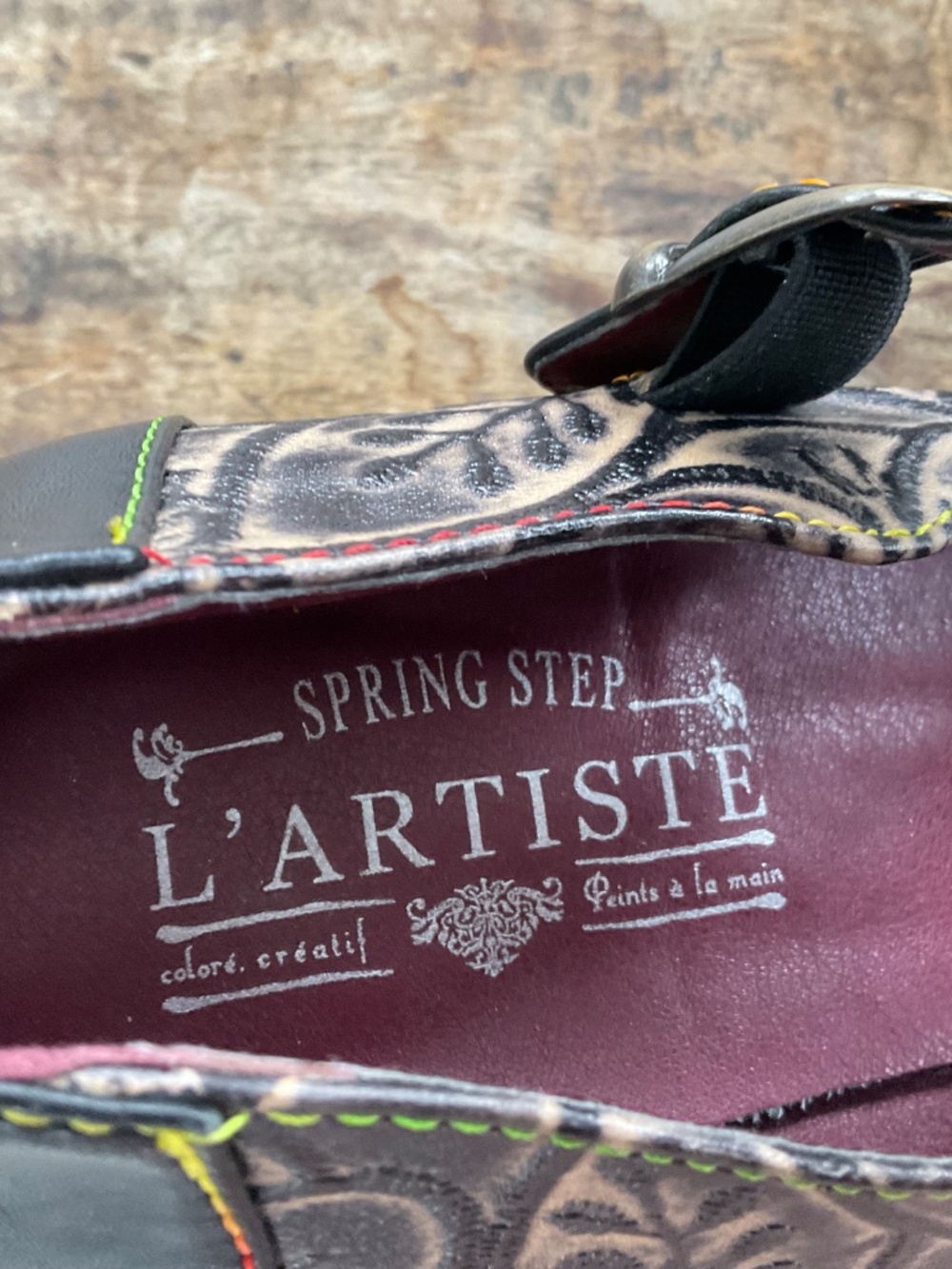 L Artiste artisan black heels,EU 41. - Picture 13 of 13
